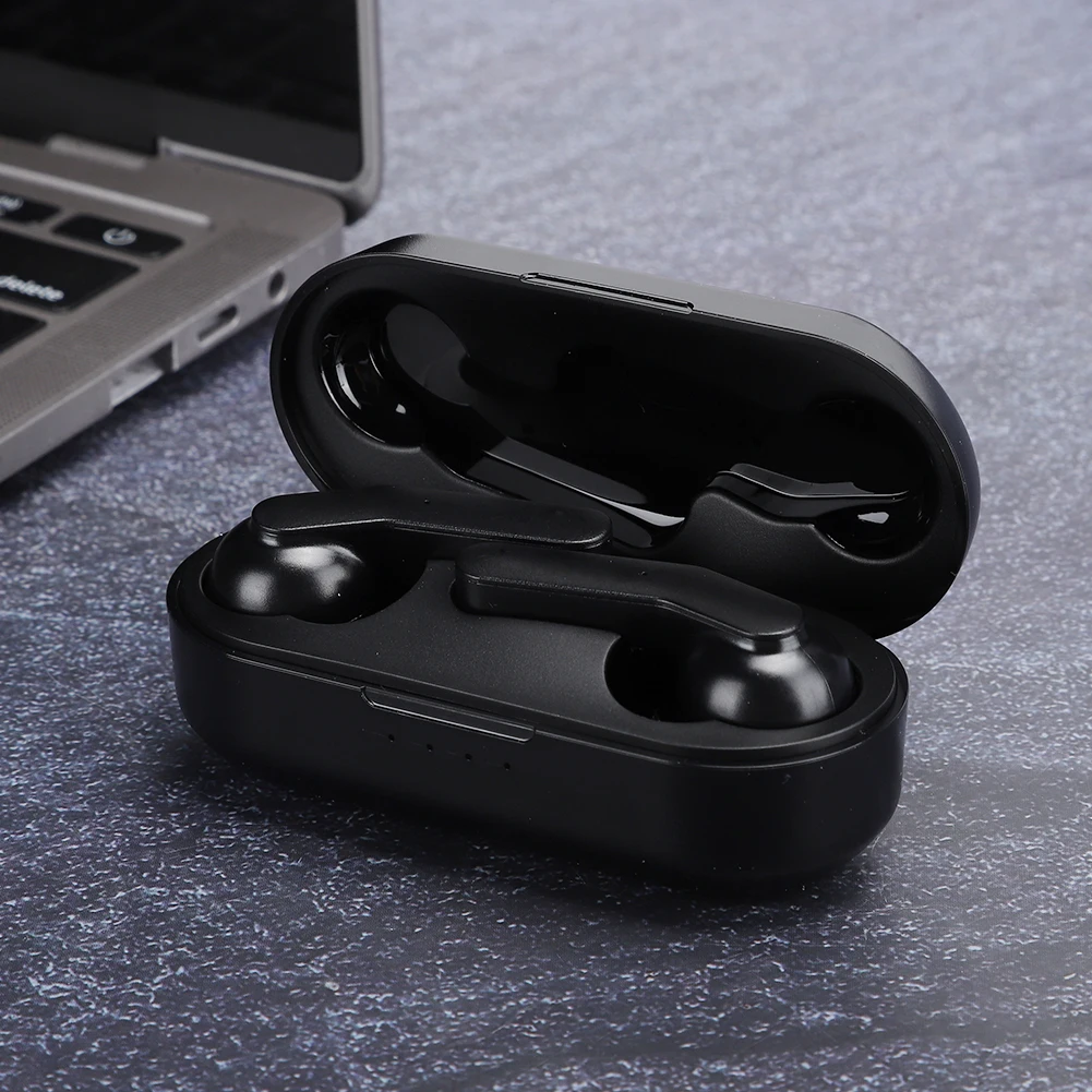 

TWS Mini Wireless Bluetooth In-Ear Earphone Waterproof Touch Control Earbuds Headset
