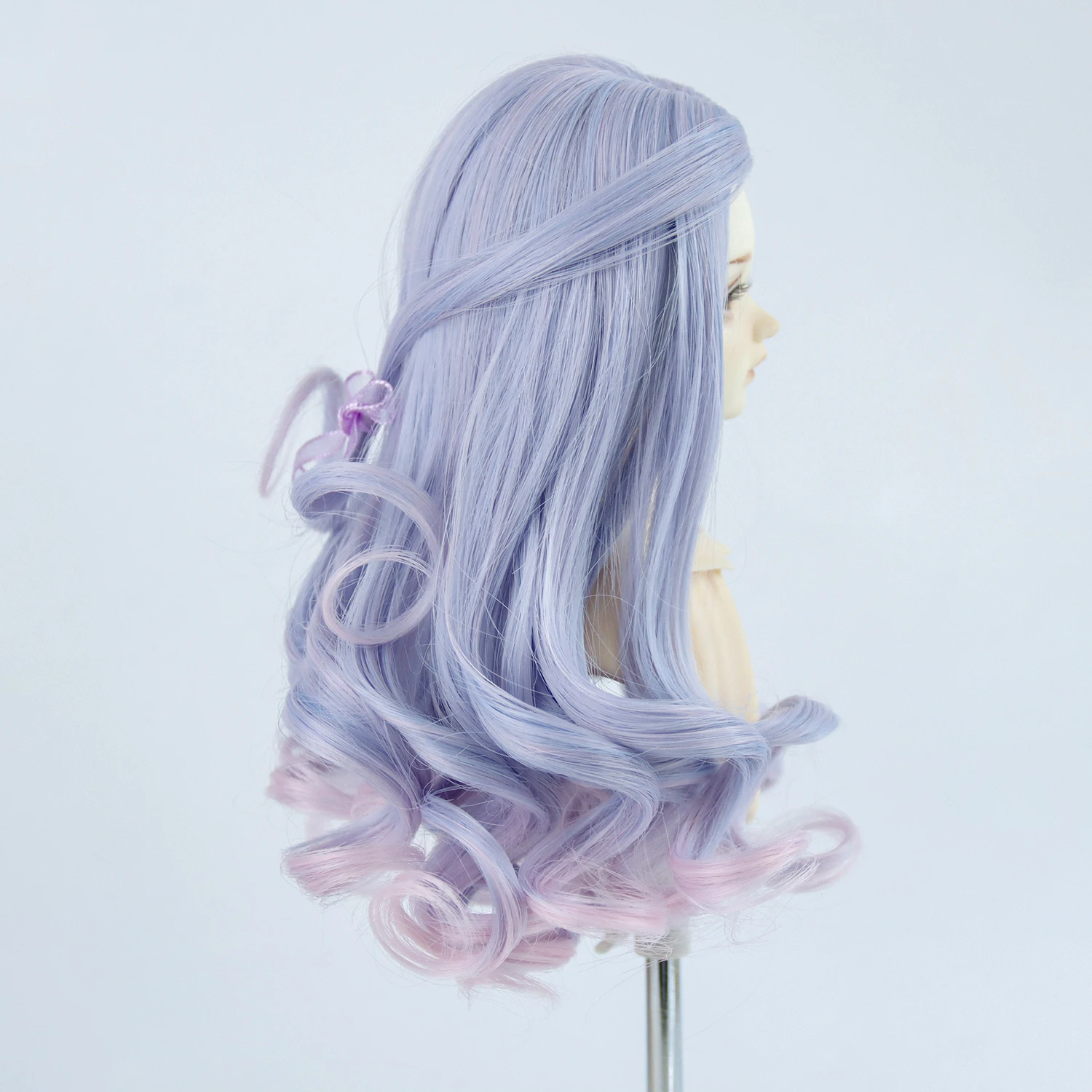 Парики для кукол 1/4 7-8 дюймов длинные волосы высокотемпературный шелк BJD/ SD/Smart