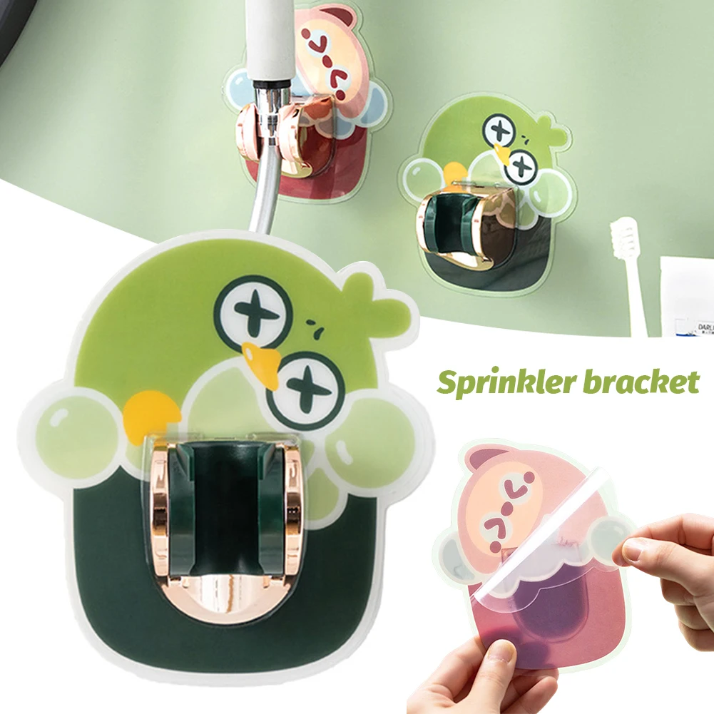 

Регулируемый кронштейн для душа, настенное основание для душевой лейки, держатель для сопла без перфорации, без гвоздей, Товары для ванной к...