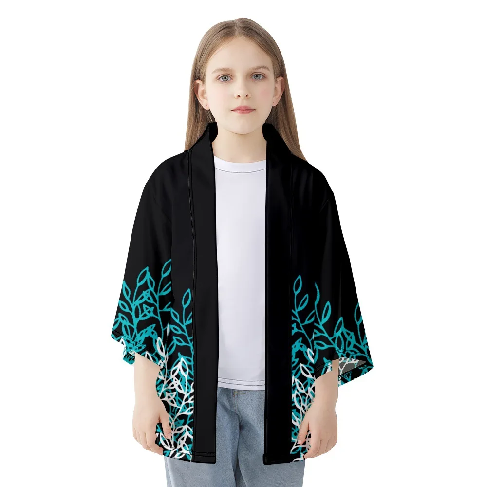 Кардиган пляжный хаори для косплея в японском стиле модная рубашка с принтом