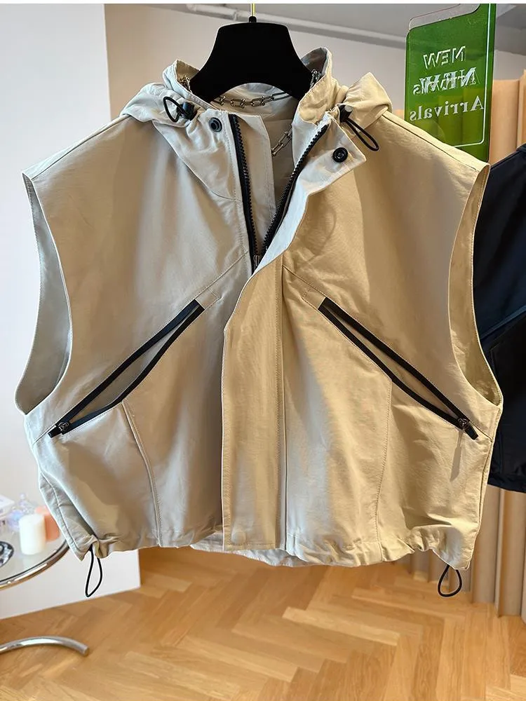 ZenRoicSea женский жилет из полиэстера и хлопка