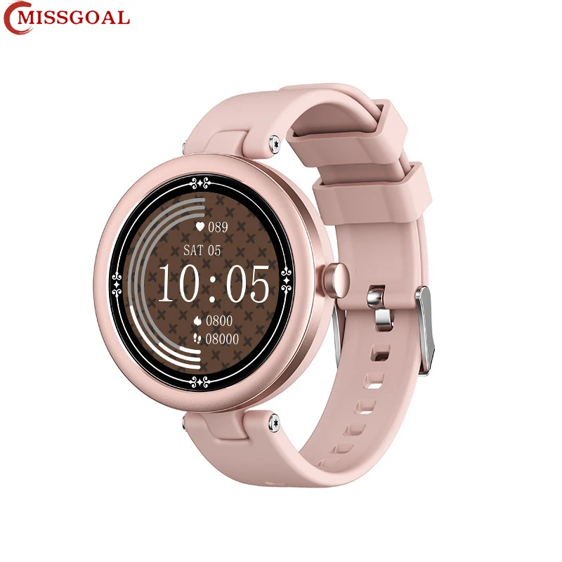 

Missgoal Smartwatch Touch Screen Bluetooth-compati Smart Watch Heart Rate Women Cycle Reminder Fitness Bracelet For Girl
