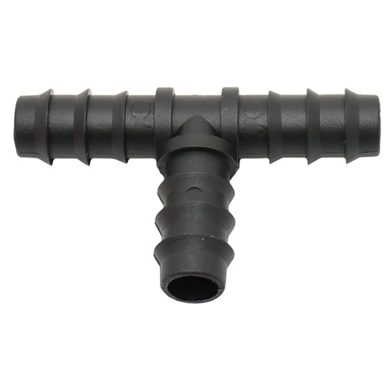 

16Mm Hose Tee Water Splitter 1/2Inch Garden Hose 3-Way Connector Garden Irrigation Connector Barbed Drip Fittings 60Pcs