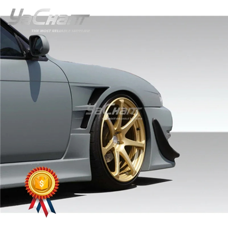 FRP стекловолокно BN + 30 мм переднее крыло подходит для 1997-1998 S14 (поздний модель) S14A