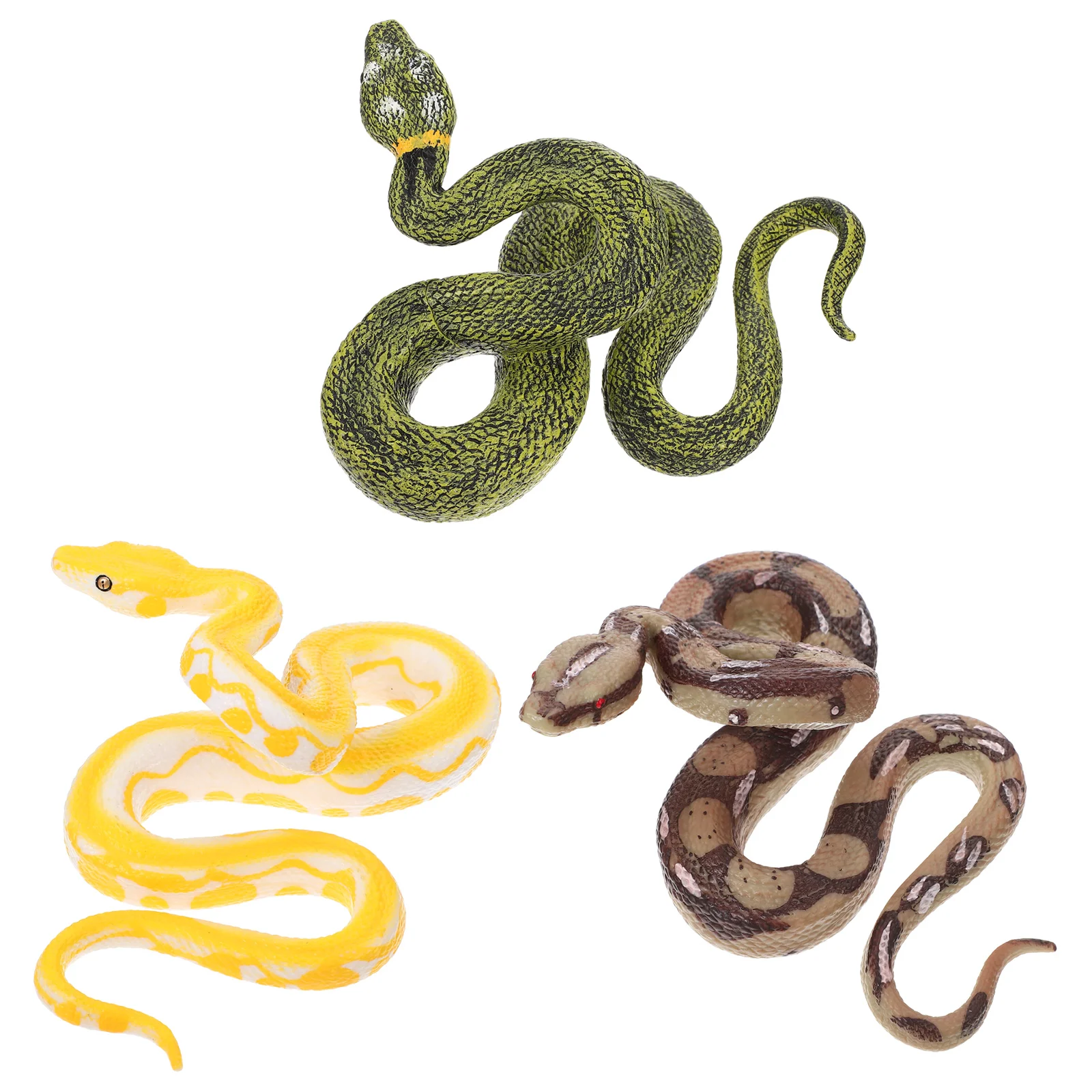 

Snake Snakes Fakerubber Realistic Pranktricky Forpranks Prop Props Birds Scarymodel Adults Keepreal Rattlesnake Cat Trick Kids