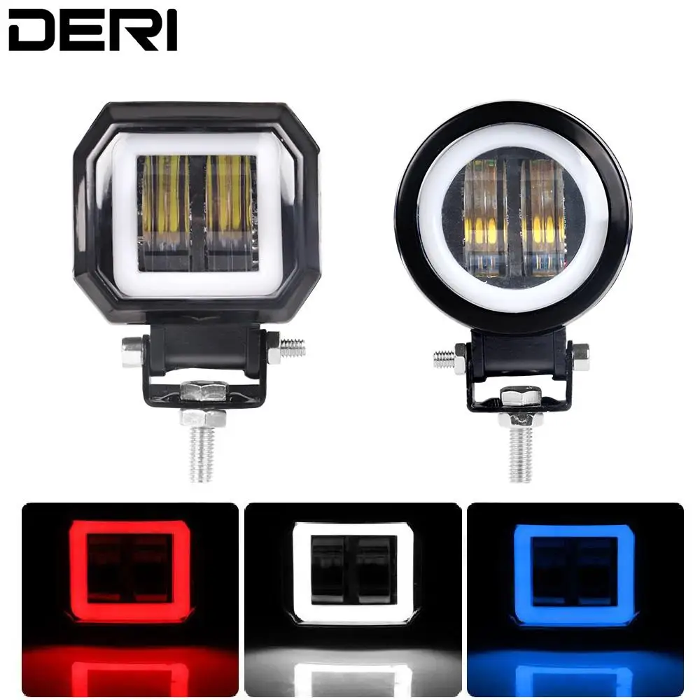 

Светодиодные фары рабочего освещения, 3 дюйма, 7D, 12 В, 24 В