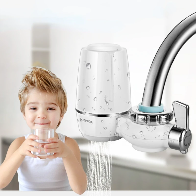 

Water purifier household water purification faucet ceramic composite filter element water purifier filter double water outlet