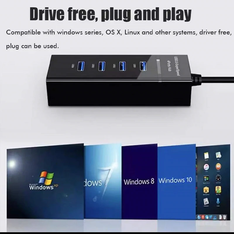 Концентратор USB 3 0 Тип C 4 порта 2 мульти-разветвитель расширитель для MacBook Air Lenovo