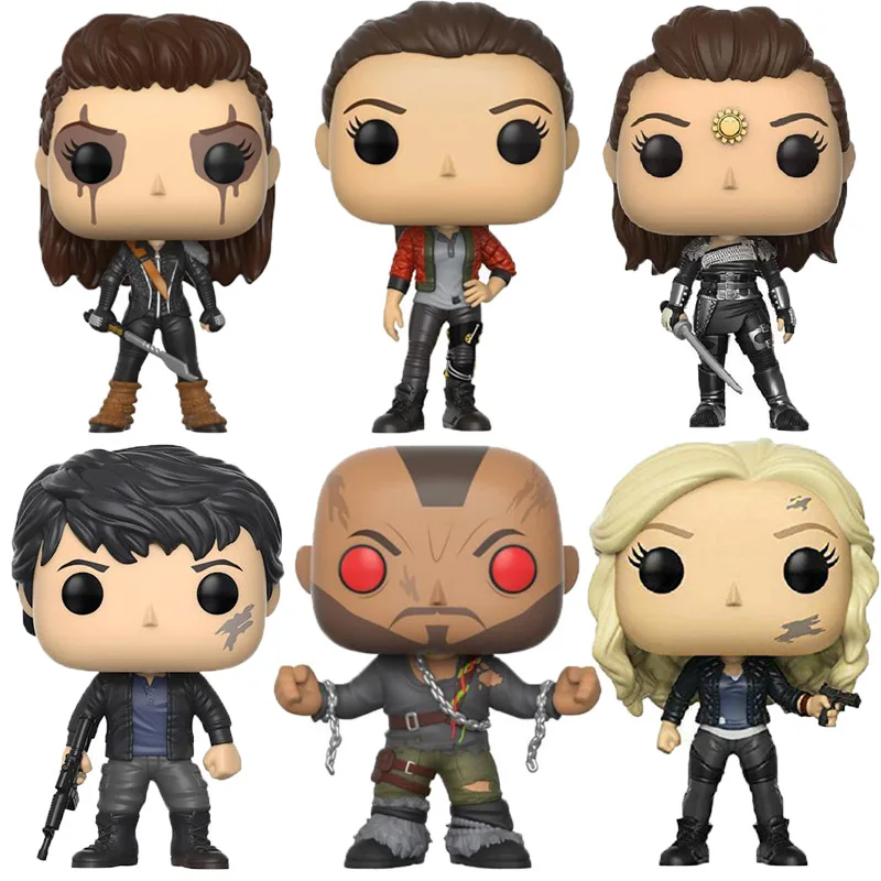 Фигурки из винила The100 Octavia Raven Lexa Lincoln Clarke Bellamy AS #441 #439 #474 #442 куклы игрушки подарки -