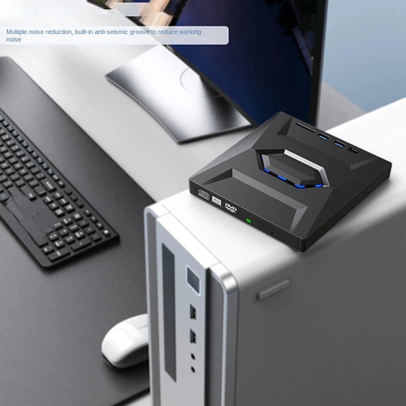 USB 3.0 Type C внешний CD DVD RW привод записывающее портативное устройство супер-привод