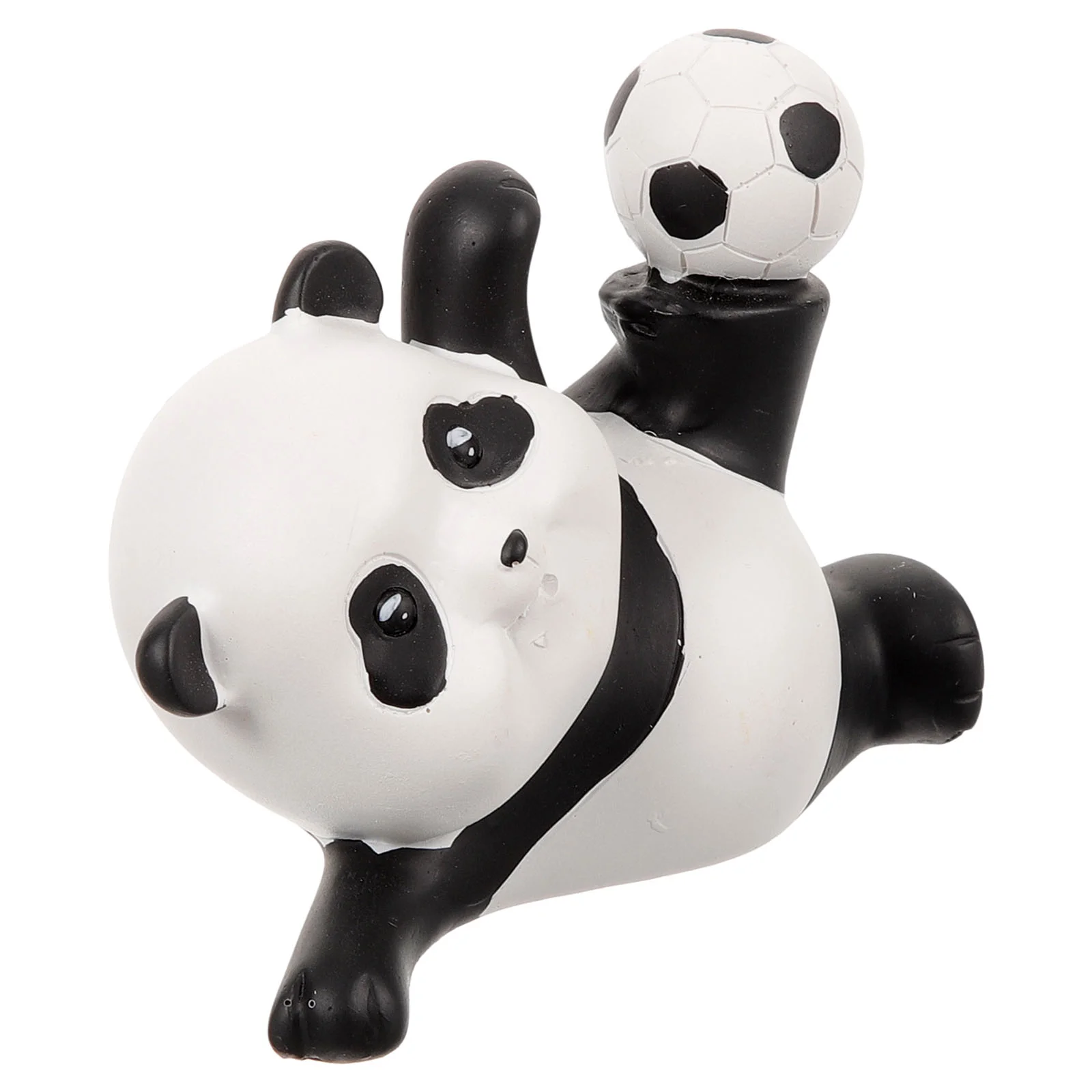 

Desktop Animal Sculpture Panda Decors Ornaments Resin Figurine Adorable Statue Synthetic Decorations Scene