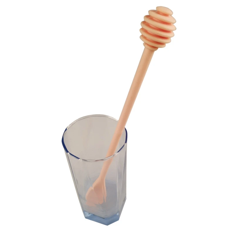 Круглая ложка для головы силиконовая мешалка горшка с медом банка раздачи-дождя