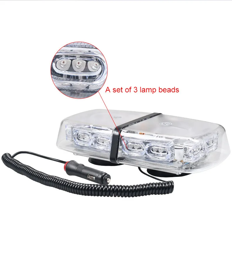 1 шт. автомобильная лампа-стробоскоп 12 В