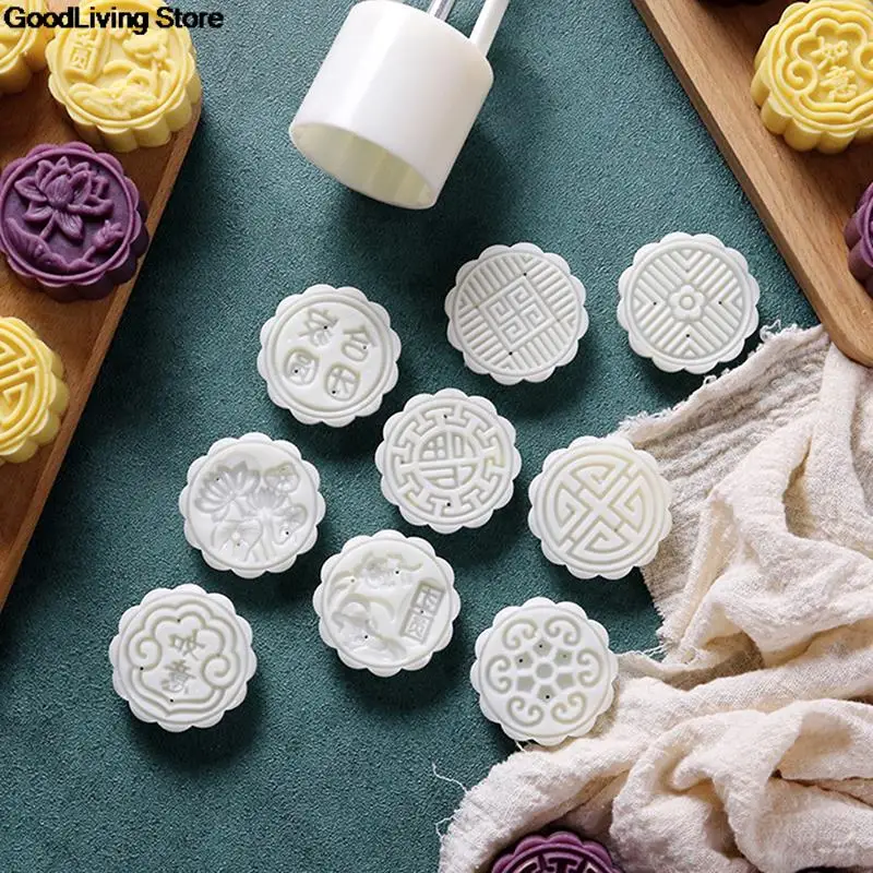 1 Набор Ручной пресс штамп для печенья Луна фотобочка форма лунного торта