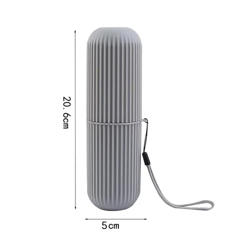 Портативный футляр для зубной щетки, зеленый