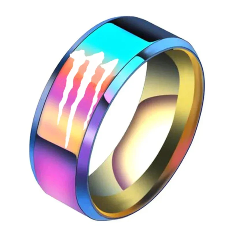 Rvs Wereld Van Warcraft Cartoon Ring Voor Man Vrouwen Monster Eenvoudige Mode Populaire Pop Open Resizable Accessoires