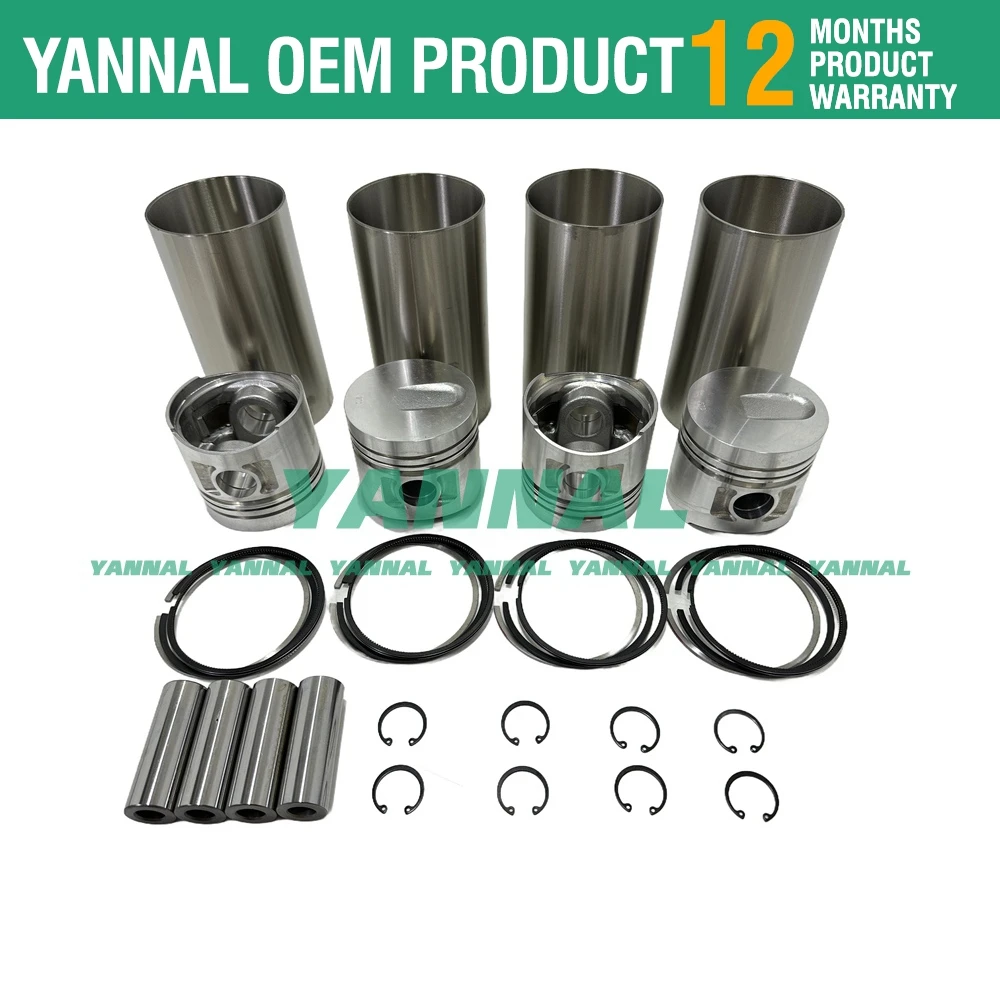 S4E S4E2 комплект для ремонта двигателя Mitsubishi поршневая прокладка подшипника