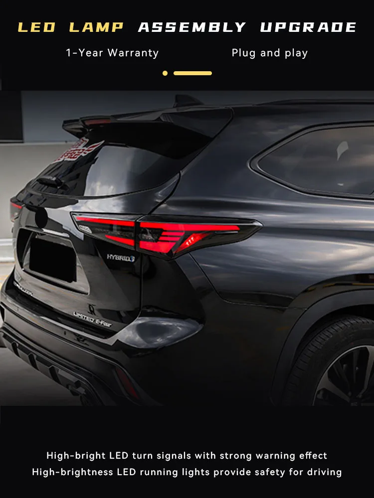 Автомобильная задняя фара для Toyota Highlander Crown 2022 2023