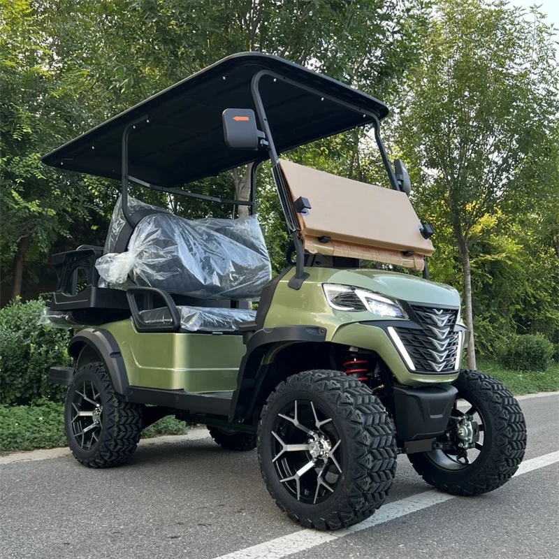 Электрическая тележка для гольфа внедорожник сафари 4 места 60 в 72