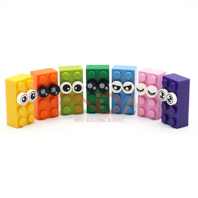 Фото 50 шт., Детский конструктор MOC, 98138 дюйма, 1x1 №4