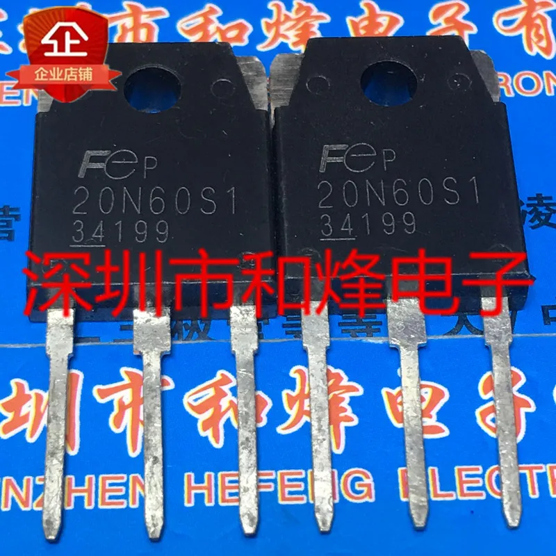 

Free shipping FMH20N60S1 20N60S1 TO-3P 600V 20A 10PCS