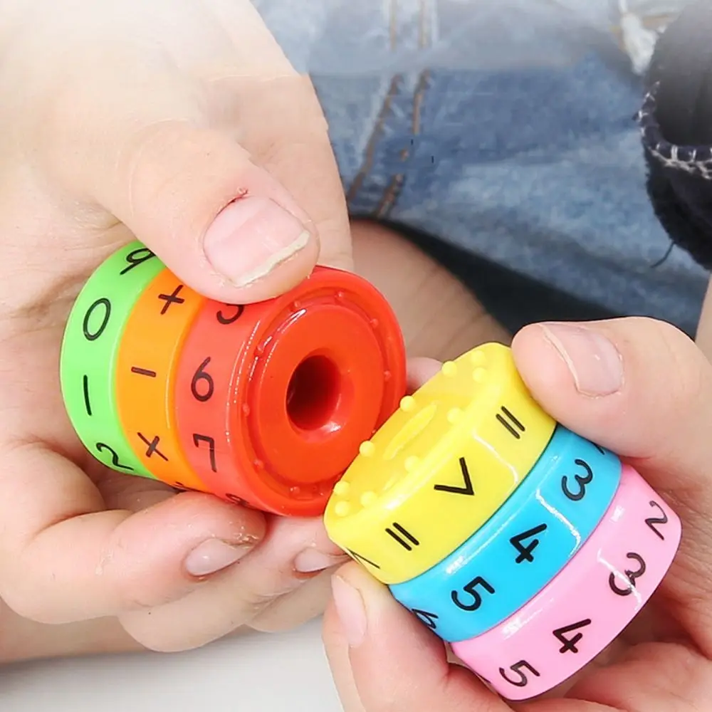 Магнитные математические блоки для детей 3-6 лет