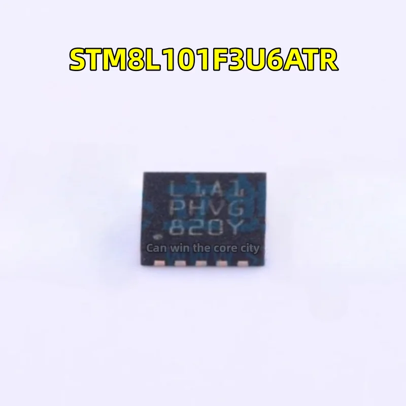 

10 pieces Brand new STM8L101 STM8L101F3U6ATR STM8L101F3U6A screen print L1A1 QFN20