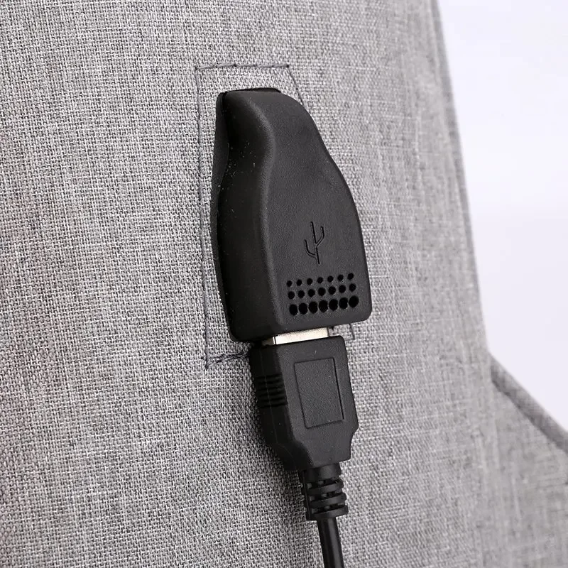 Деловая сумка с usb-зарядкой школьный ранец для студентов дорожная ноутбука