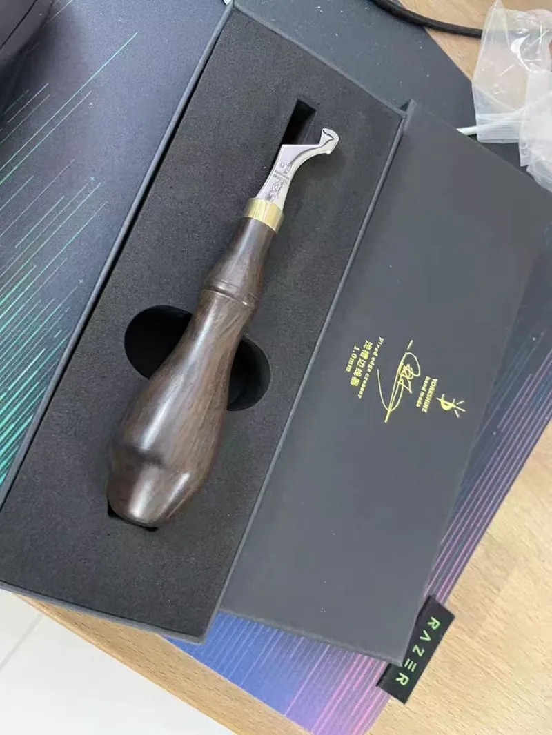 YORKSHINE профессиональная кожаная Плойка для обработки кромок с мелким пазом из