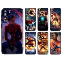 popular marvel spiderman 3 for samsung a91 a72 a71 a53 a52s a51 a42 a33 a32 a22 a21s a13 a03s a02s a01 core black phone case