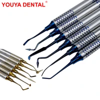 6pcsset dental composite resin filling kit dental resin filler spatula dentistry restoration instrument set dentist repair tool