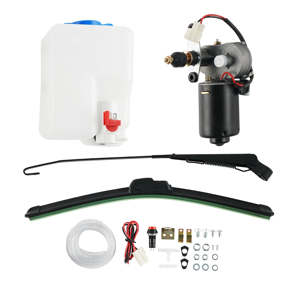 UTV Maverick X3 12 В комплект электрического двигателя стеклоочистителя в сборе с распылителем для Can Am Maverick X3 2017-2021 2020 2019