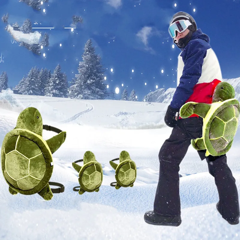 

Игрушка плюшевая в виде черепахи для катания на коньках, мягкая защитная Экипировка для детей, панда, полярный медведь, авокадо, подарок