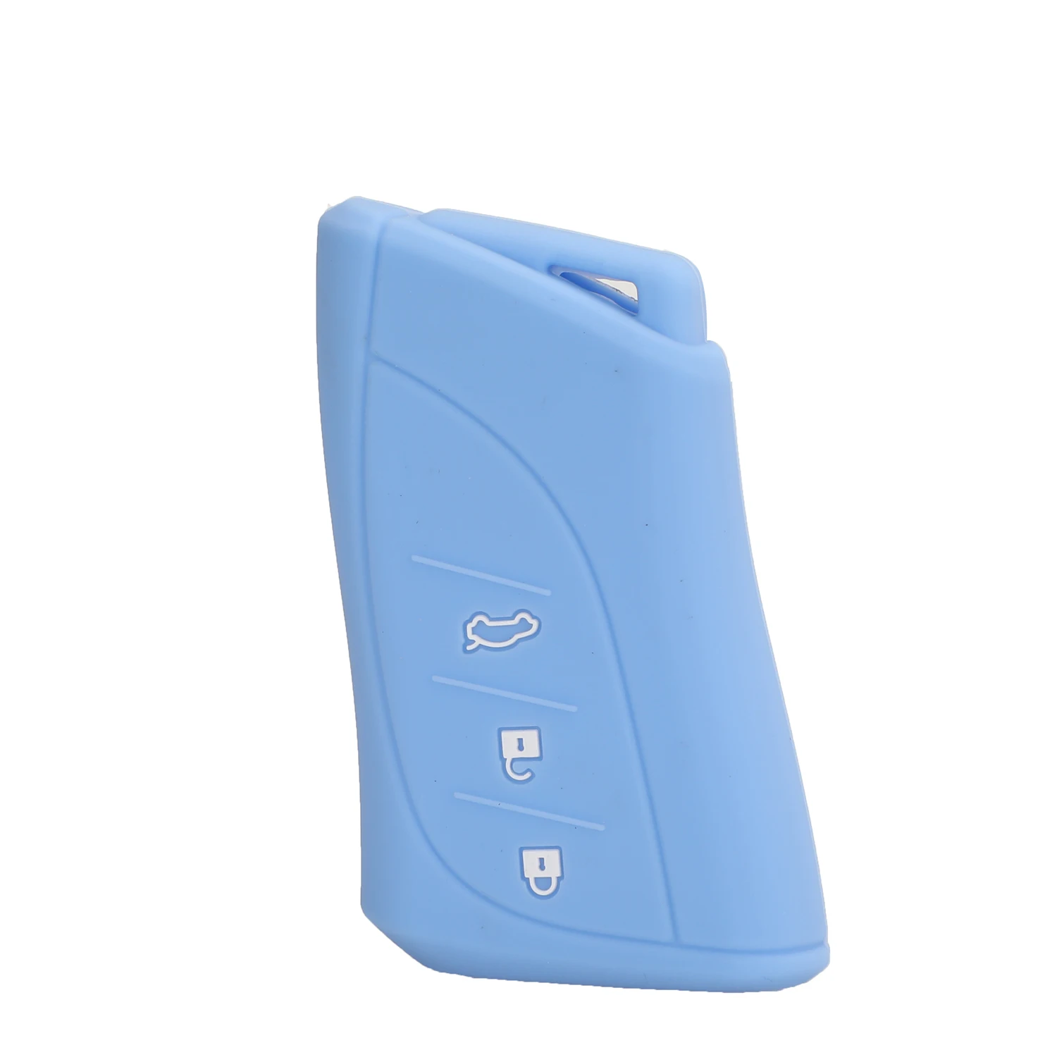 Jingyuqin 10 шт. Цветной силиконовый чехол для автомобильного ключа с дистанционным