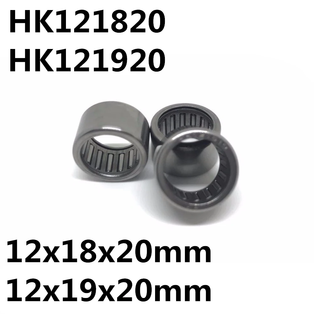 

10pcs HK121820 HK121920 HMK/TA1220 12x18x20 or 12x19x20 mm Bearing Shell Type Needle Roller Bearings High Quality HK1220