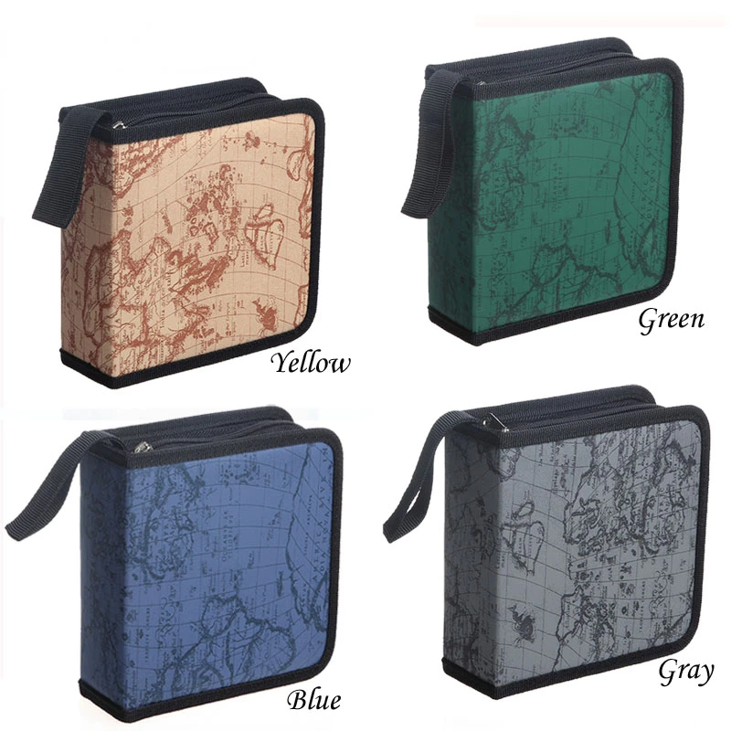 

Disc CD DVD Capacity Case Storage Holder Carry Case Organizer Sleeve Wallet Cover Bag Box CD DVD Storage Cover Accessory