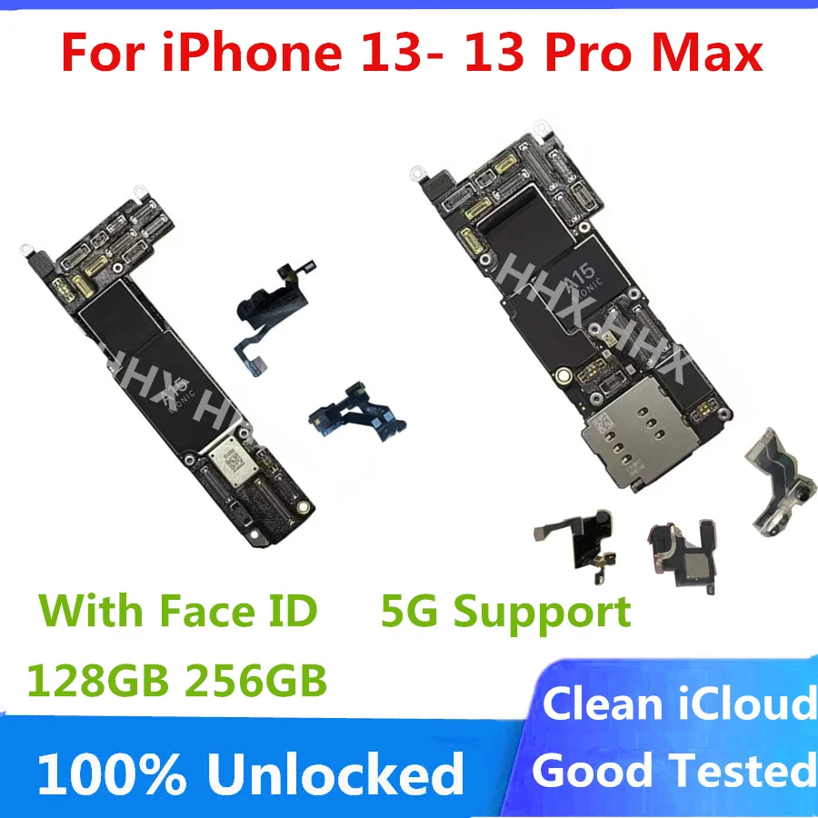 100% разблокированная для iPhone 13 Pro Max оригинальная материнская плата с поддержкой IOS
