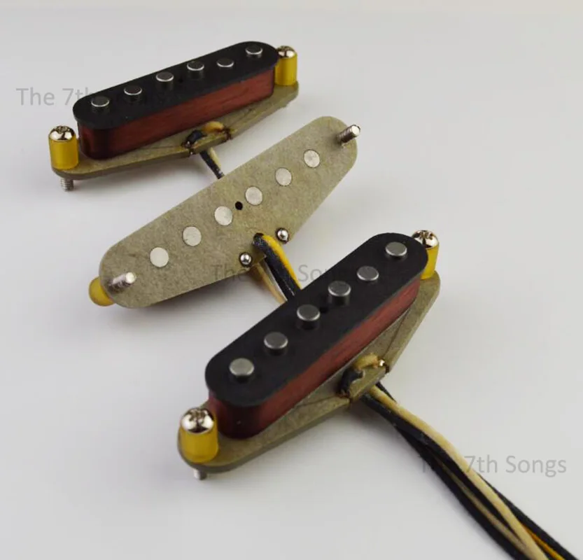 Винтажная электрогитара ручной работы Alnico 5 CS 1969, одинарная катушка, простая эмаль, 69, звукосниматель, серый цвет, основание/тяжелая катушка/матрица