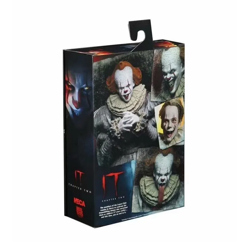 Фигурка ДжокераКожаноголового человека 18 см в коробке, NECA Ultimate Pennywise, Первая часть, Клоун, Экшн-фигурка, Игрушки и подарки на Хэллоуин (art.: 3920dbecd7014) - 3920dbecd7014