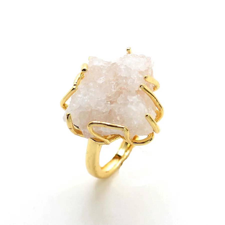 Красочные кольца с хрустальным камнем для женщин и мужчин натуральные