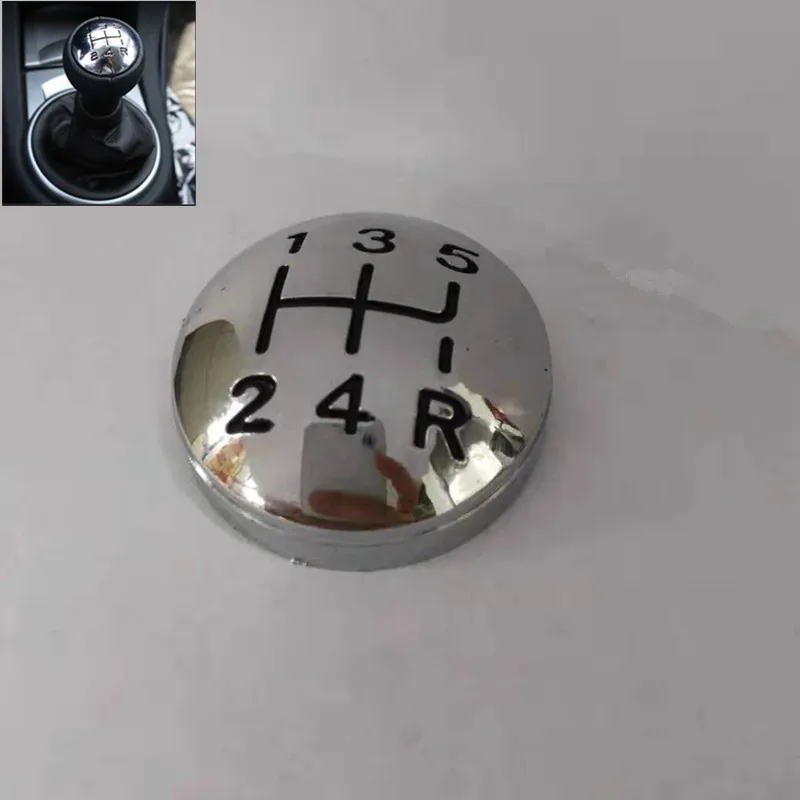 

5 Speed Car Gear Shift Knob Cap Cover Stick Shifter Knob Caps For Peugeot 205 206 207106 107 for Citroen For Fiat Ducato