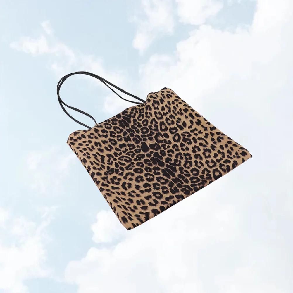 

Leopard Handbag Shopping Vintage Shoulder Fashion Print Tote Storage Carteras Para Mujer Colgar Hombro Makeup