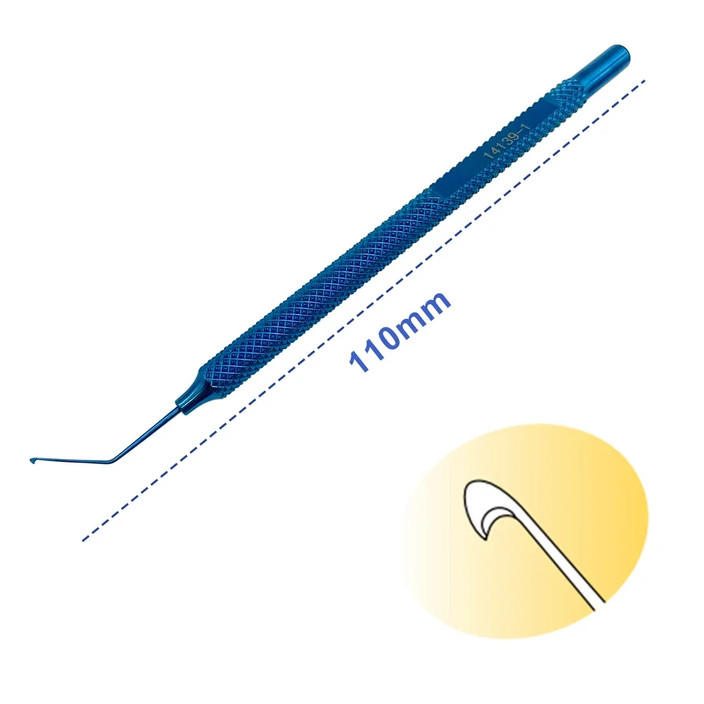 

Haefliger Phaco Chopper Hook Double Eyelid Tools Ophthalmic Surgical Instruments