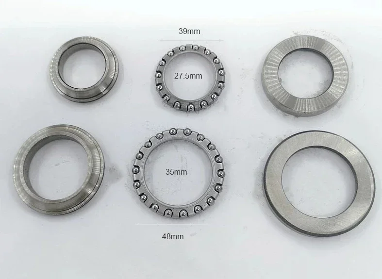 Комплект выноса рулевой головки вилки и подшипников для китайского скутера TB110