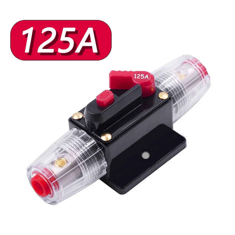 

Автоматический выключатель, предохранитель для троллинга с ручным сбросом, водонепроницаемая автомобильная лодка, 20 А до 300 А, 12 В-48 В