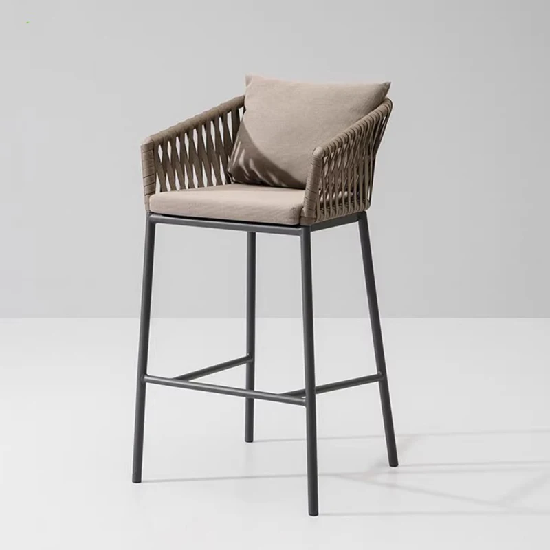 Минималистичный барный стул премиум-класса современный удобный винтажный