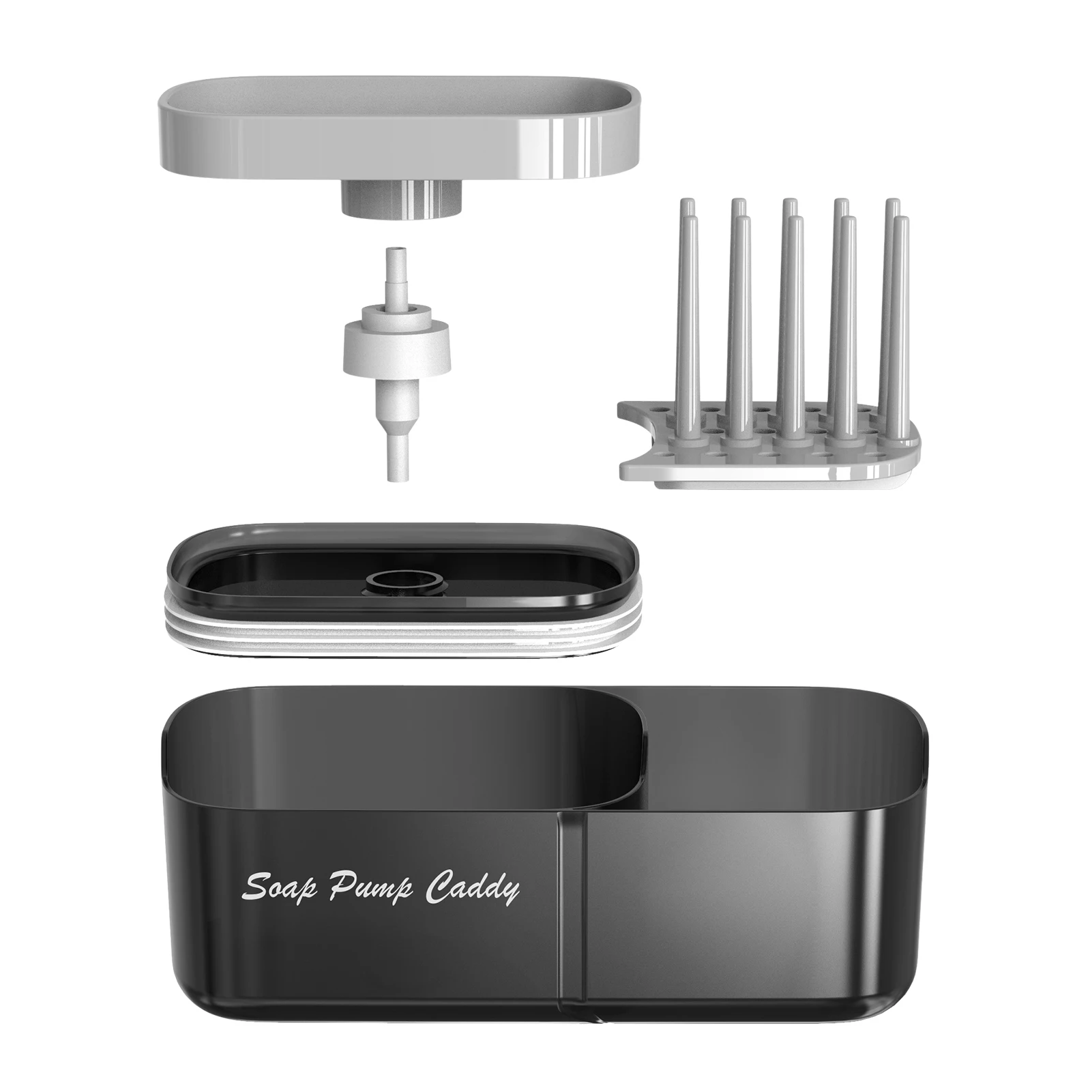 

Коробка для жидкого мыла с губкой и сушилка для кухонной столешницы коробка для жидкого мыла кухонная столешница с насосом для мыла диспенс...