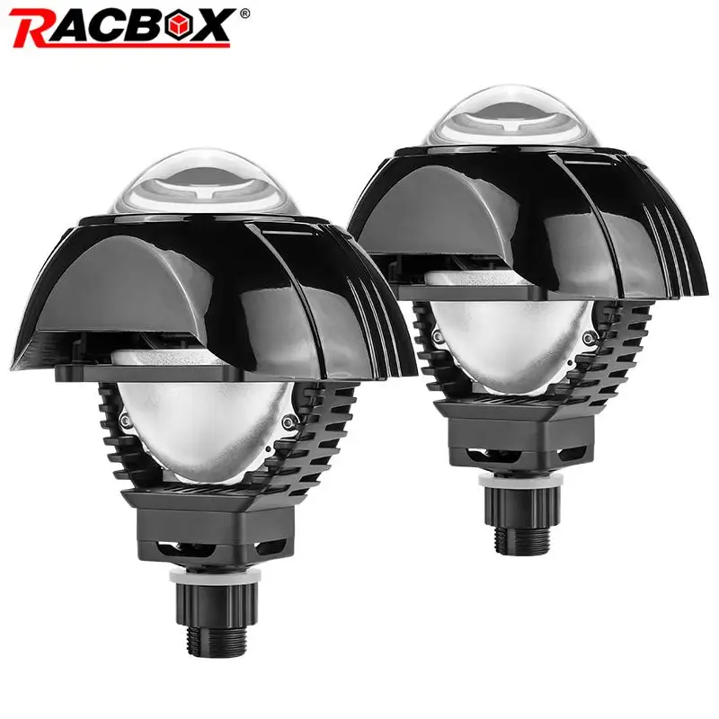 3-дюймовые линзы для проектора H7 H4 Bi LED 9005 HB3 9006 HB4 линзы для ...