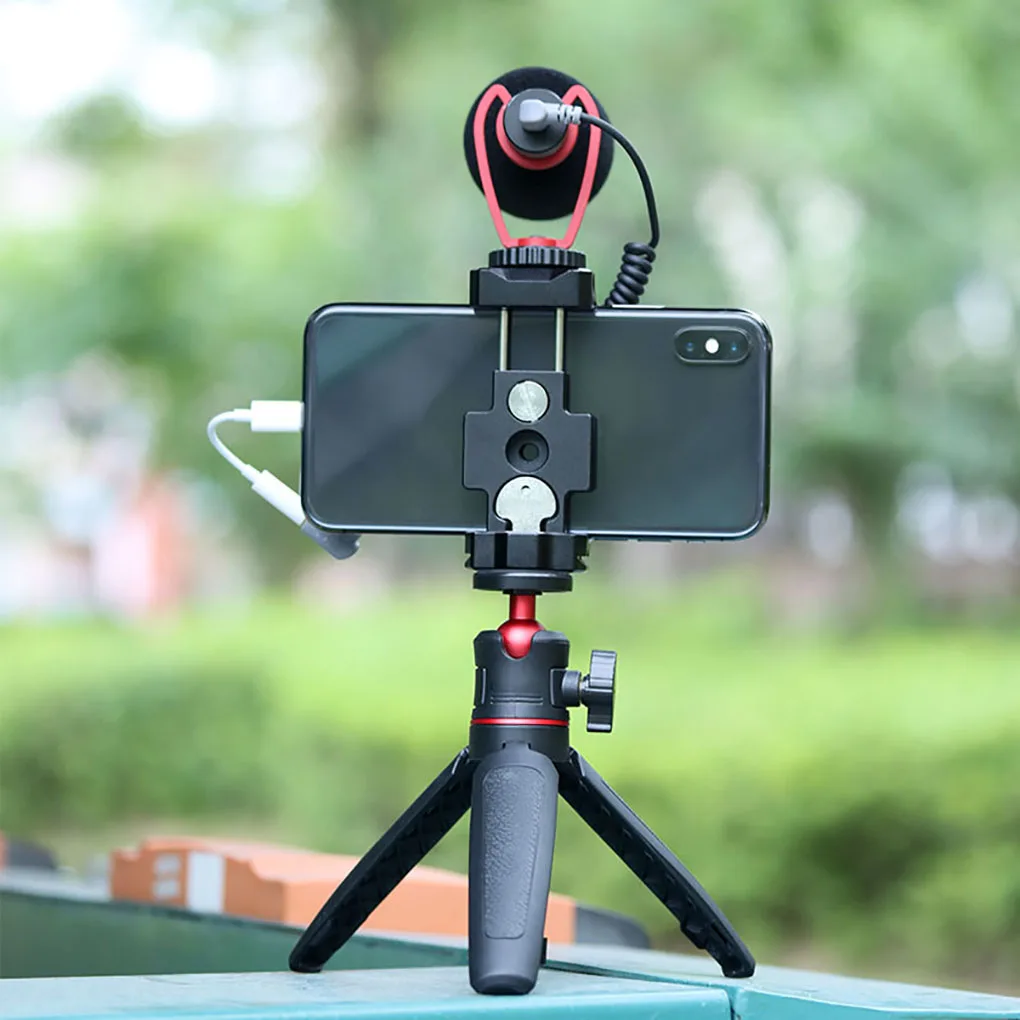 

Alloy Mobilephone Clip Portable Reusable Detachable Silicone Pad Digital Camera Clamp Outdoor Volgging Photographing Holder