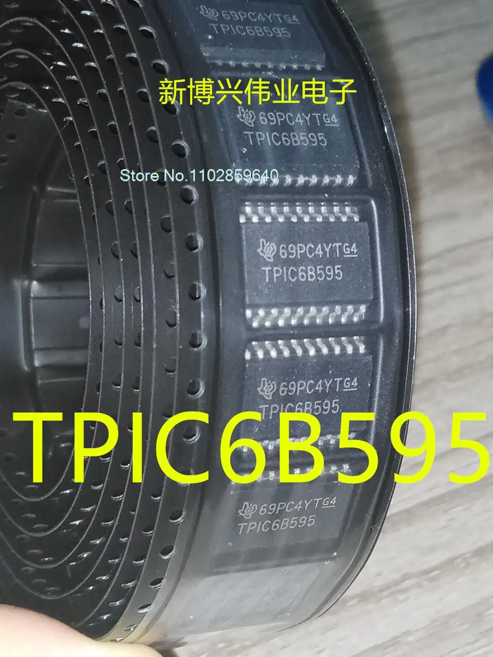 

10 шт./партия, TPIC6B595 TPIC6B595DERG4 TPIC6B595DW